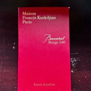 Maison Francis Kurkdjian Red Baccarat Rouge 540 Box